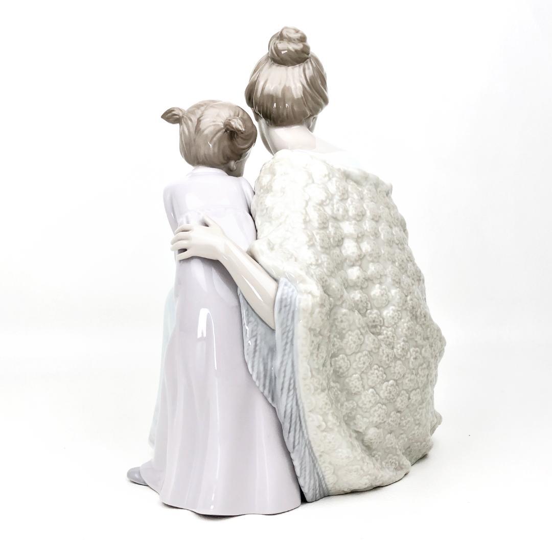 【美品】リヤドロ／フィギュリン 母と子 新しい家族 23cm／6939