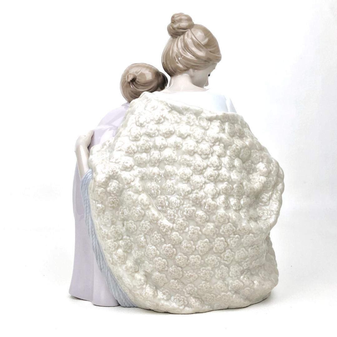 【美品】リヤドロ／フィギュリン 母と子 新しい家族 23cm／6939
