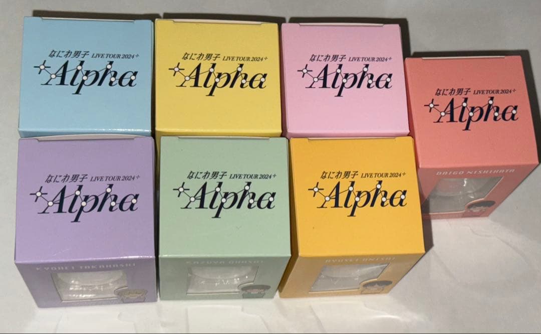 なにわ男子指人形7体セット