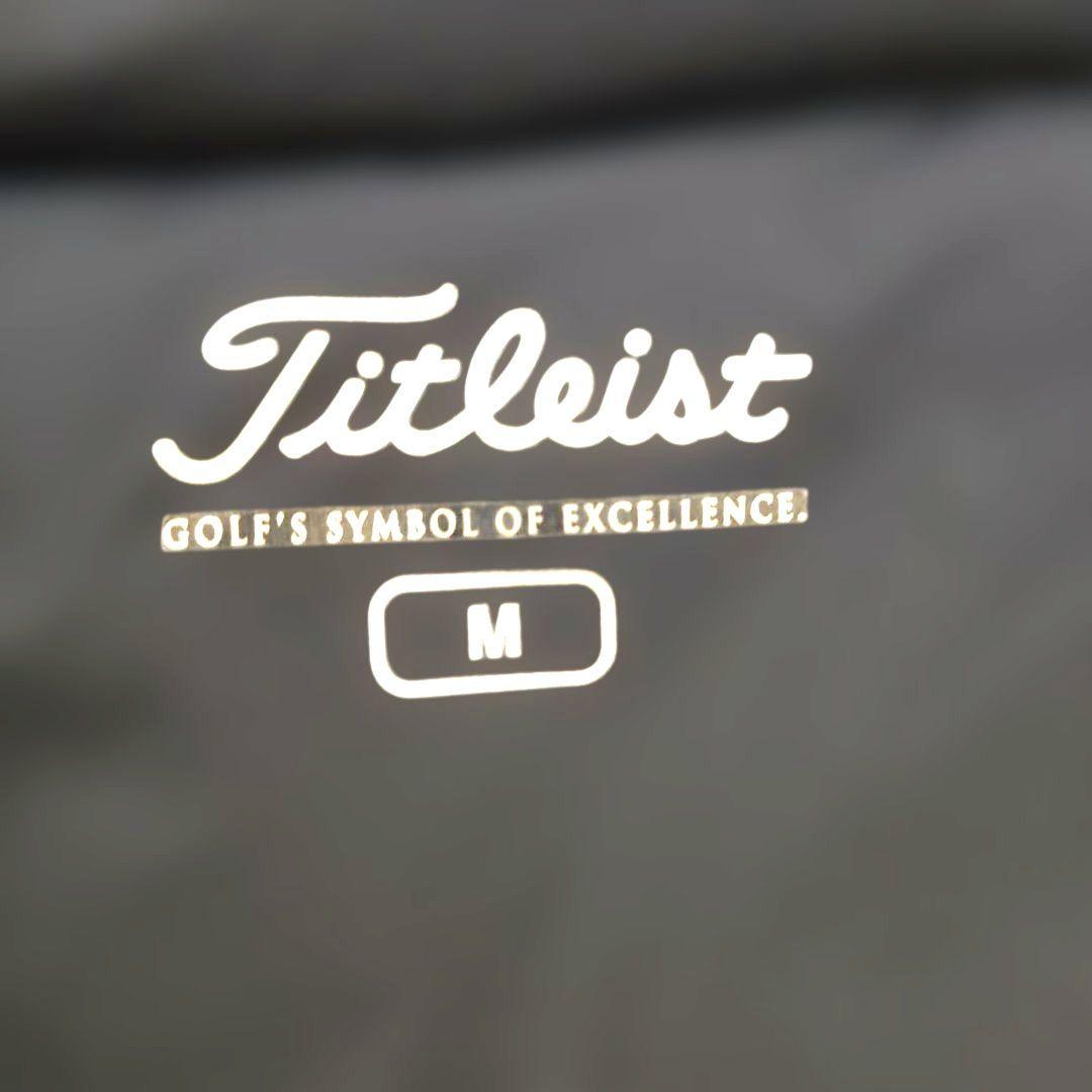 極美品★Titleist タイトリスト ゴルフ用 中綿ベスト M ネイビー