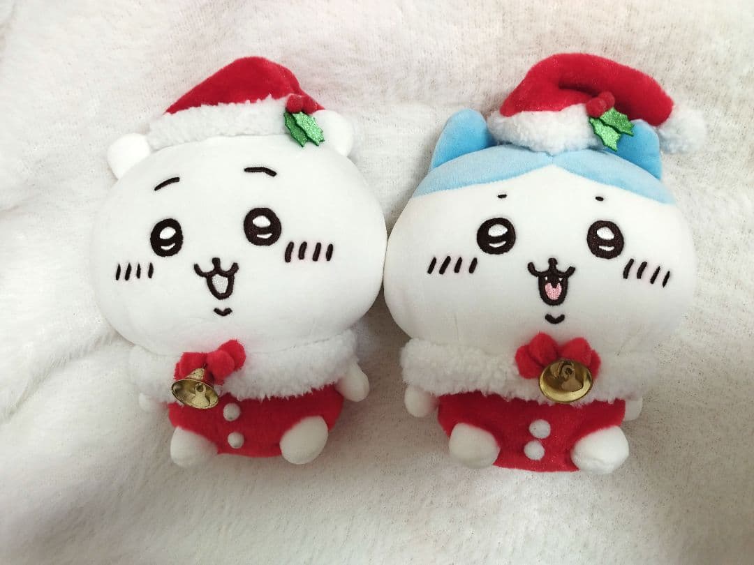 ⚠️最終値下げ⚠️ 商品説明ご覧下さいサンタさんだ！ぬいぐるみSちいかわハチワレ