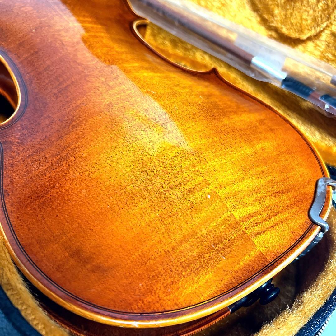 【美虎杢】K. SHIMORA NO.120 4/4 バイオリン　ドイツ製