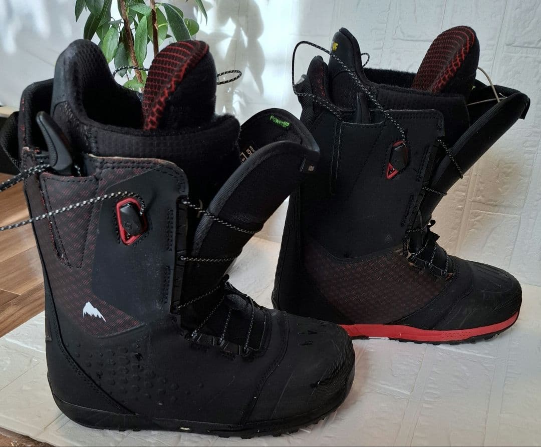 BURTONバートンion(ほぼ新品／インソール新品)スノーボードブーツ黒