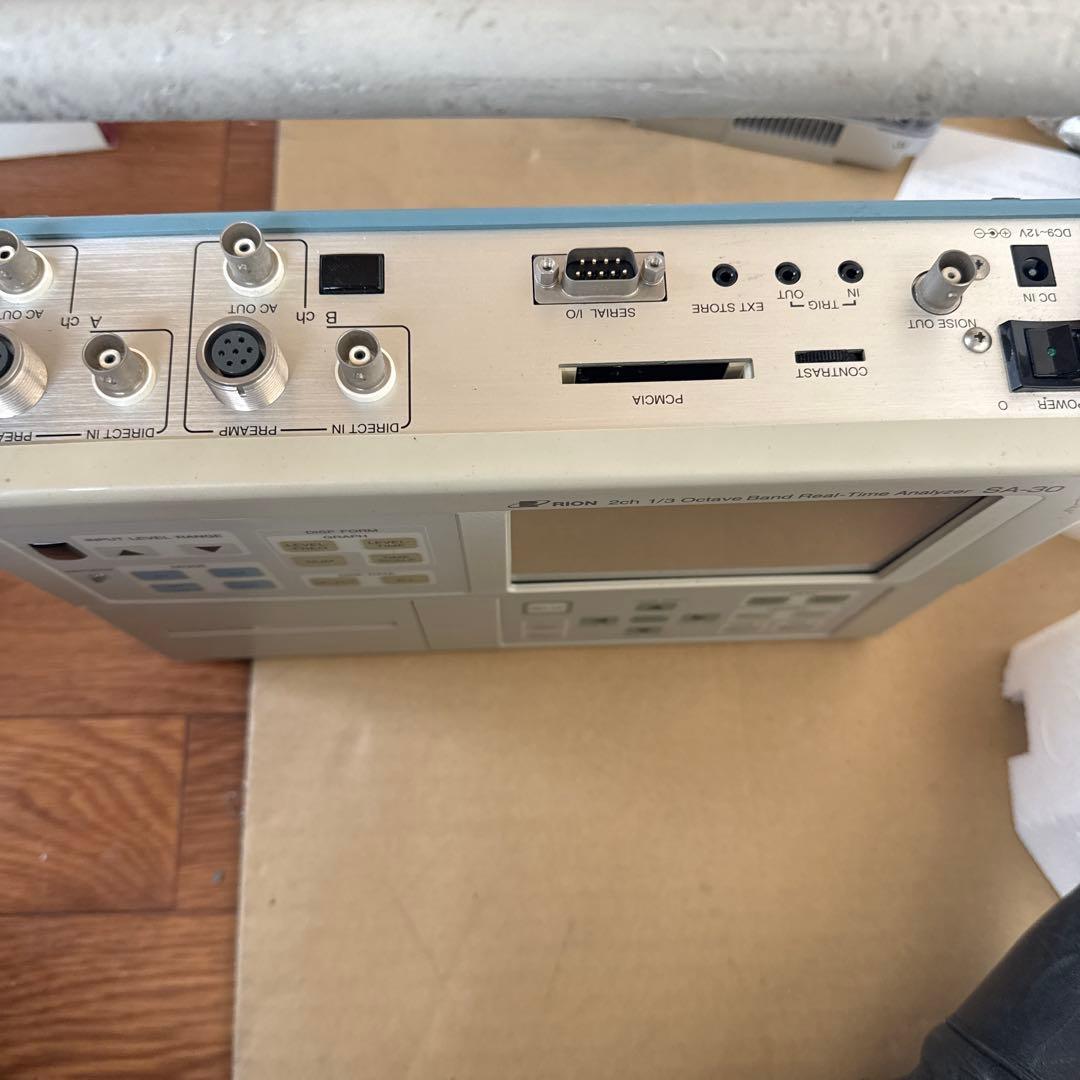 RION SA-30 2ch オクターブアナライザー