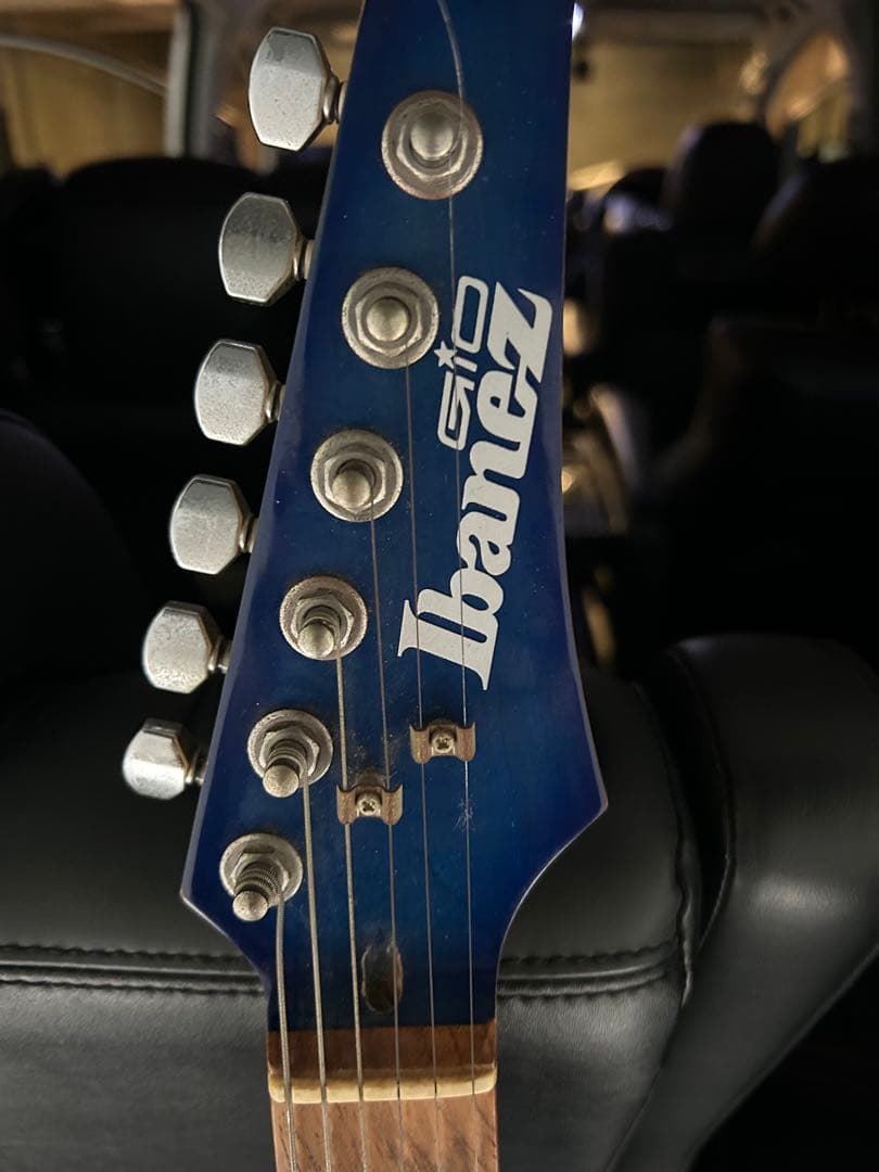 GiO Ibanez GRX70QA キルトメイプル ブルー　アンプセット