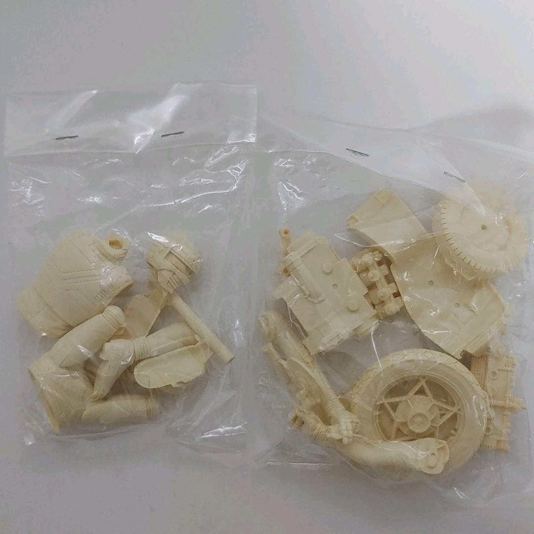 宇宙刑事　ギャバン　サイバリアン　ガレージキット　メタルヒーロー　フィギュア