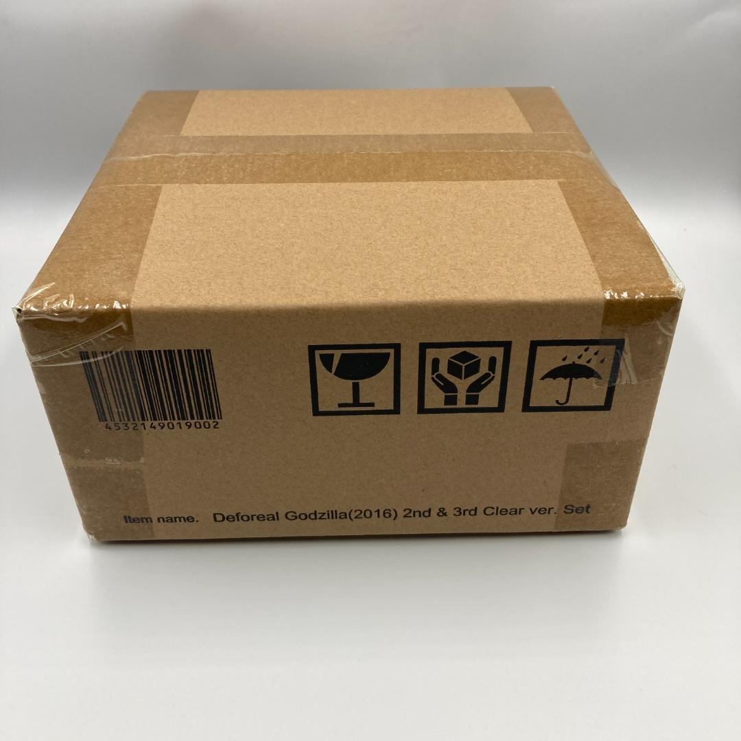 デフォリアル ゴジラ(2016) 第2形態・第3形態 クリアVer.セット