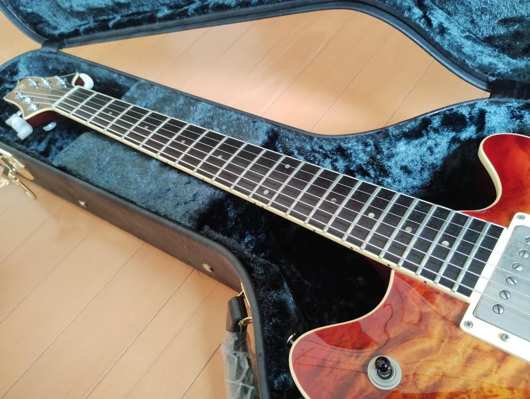 T's guitars ARC Hollow キルトトップ