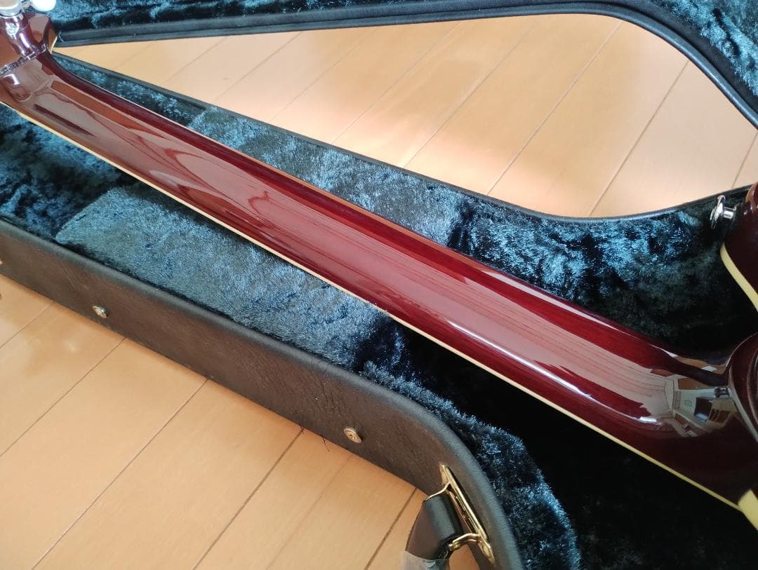 T's guitars ARC Hollow キルトトップ