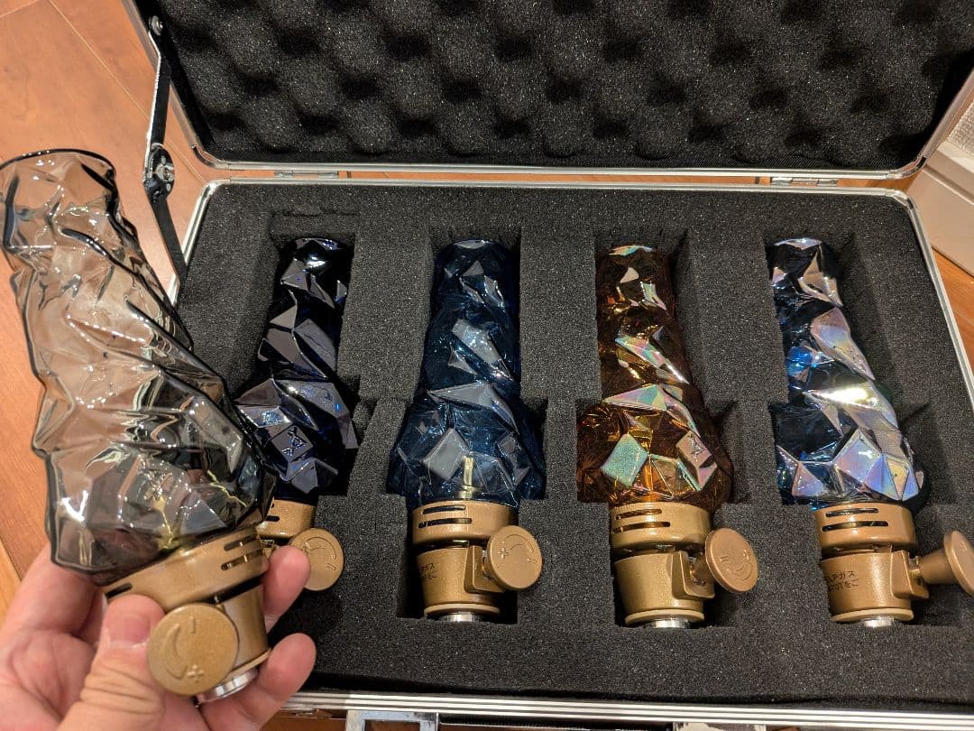 クラッシュアイス ルミエール イワタデンキ 5個セット 自作ケース