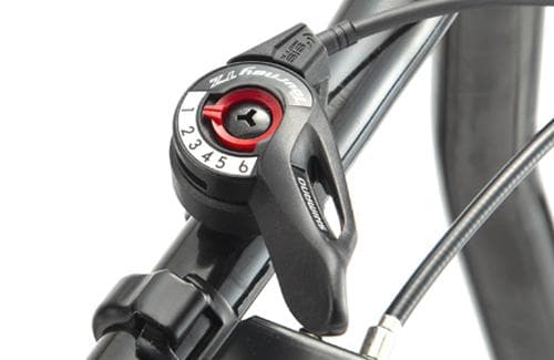 折畳自転車20インチ6段変速シマノ6段変速機付で快適走行!