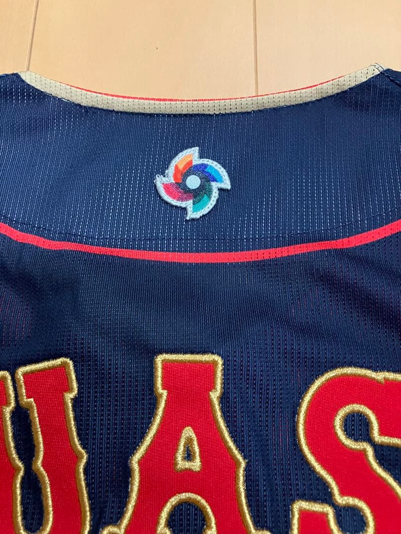 湯浅京己　阪神タイガース　侍ジャパン　ユニフォーム　レプリカ　ミズノ　WBC M