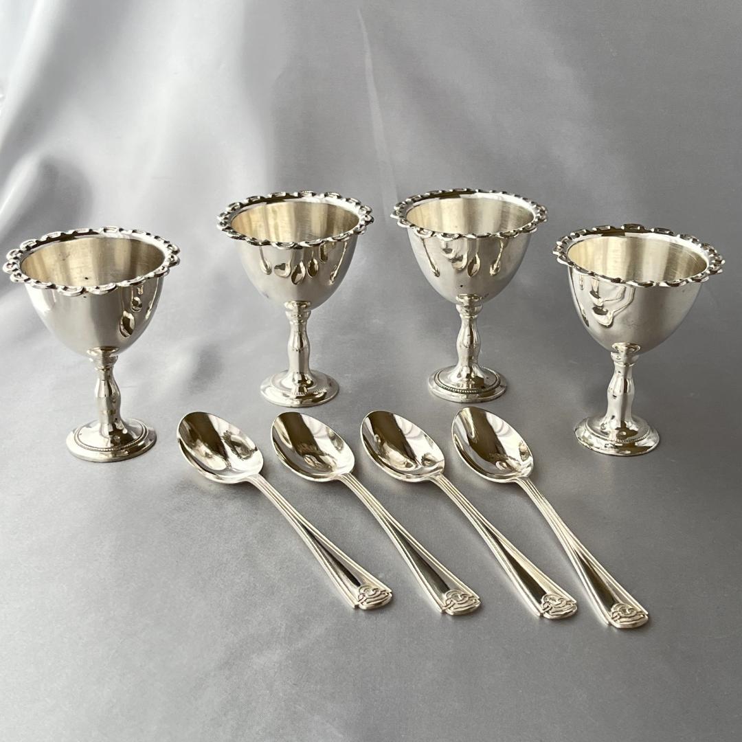 【Armour Silver Co】 エッグセット エッグカップ / スタンド