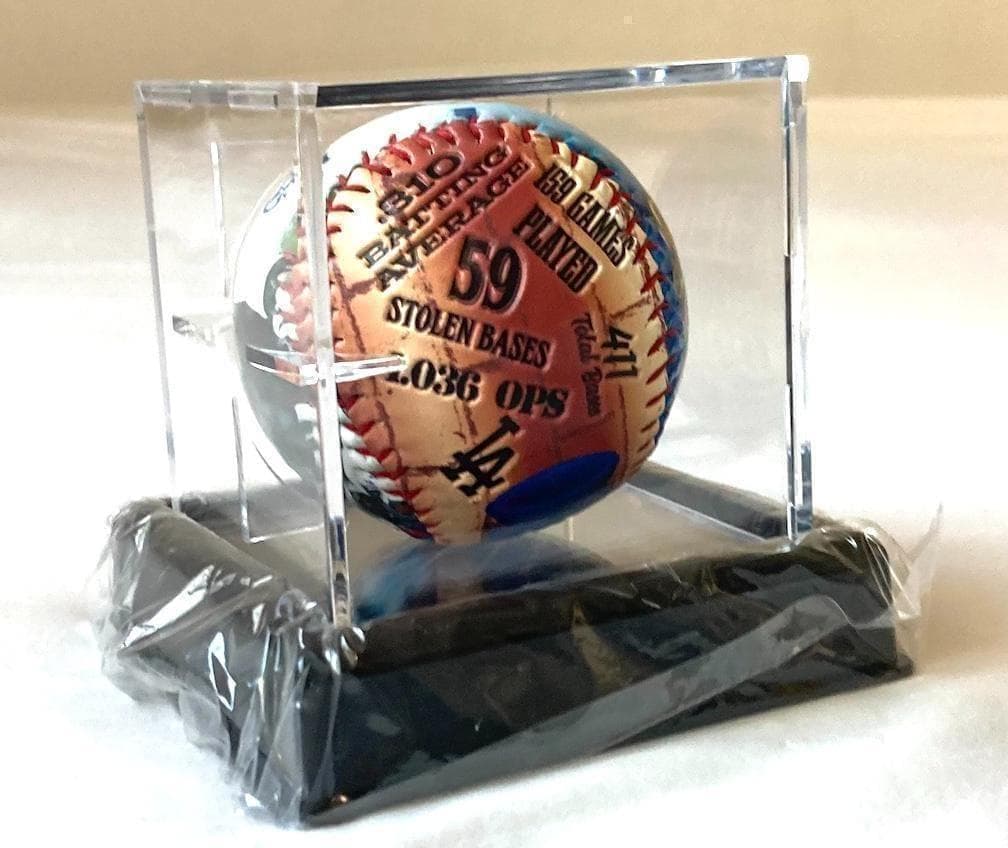 517個限定 ドジャース 大谷翔平 記念ボール 歴史的偉業ケース/ロットNo.付