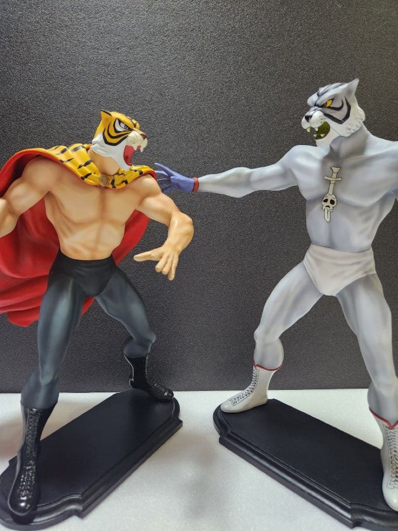 【遂に出品！究極のプロ完成品No1】超レア！ボークス　タイガーマスク　関連3体