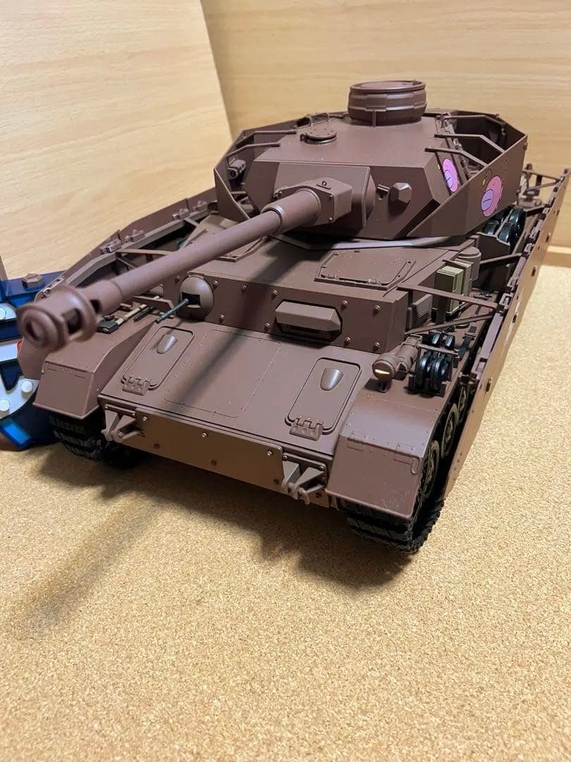 アシェット　週間　ガールズ&パンツァー　Ⅳ号戦車H型(D型改)をつくる　完成品