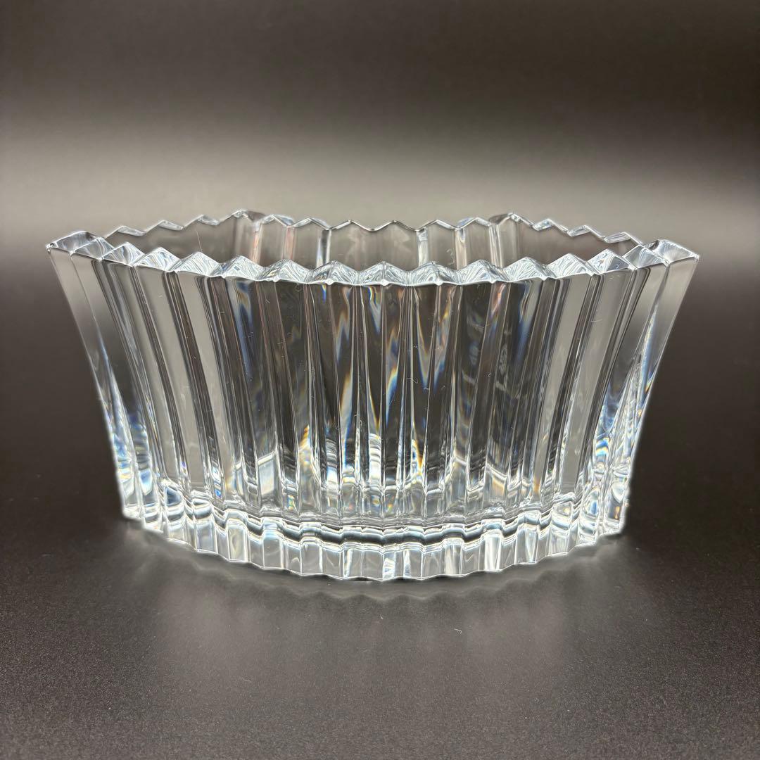 未使用 保管品 バカラ ミルニュイ ベース 185 花瓶 箱付き