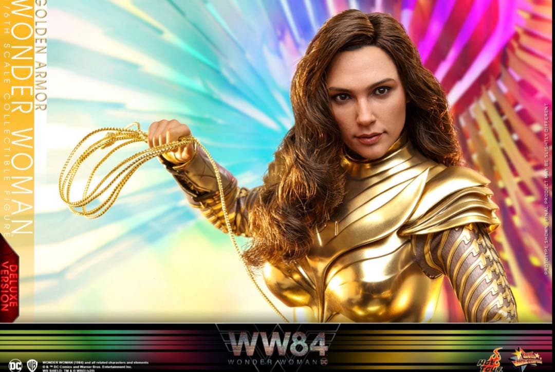 【未開封】ホットトイズ ワンダーウーマン ゴールドアーマー ボーナスアクセサリー