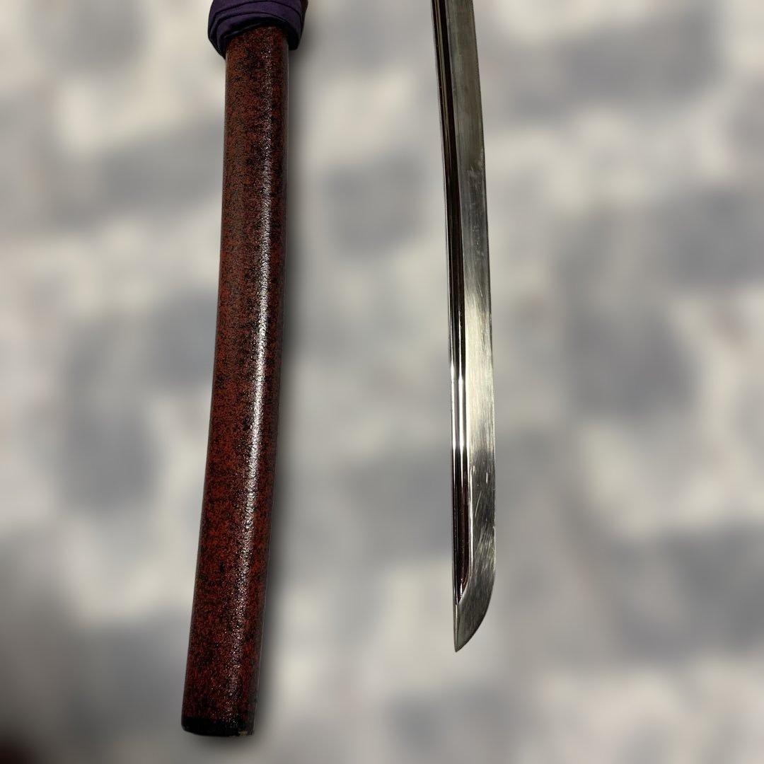 豪華模造刀(刀袋付) 坂本龍馬拵え 黒柄 龍彫透し丸鍔