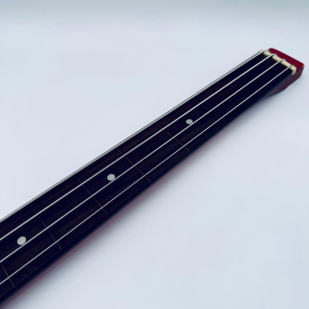 AnyGig エニィギグ 赤 トラベルベース エレキベース 現状品