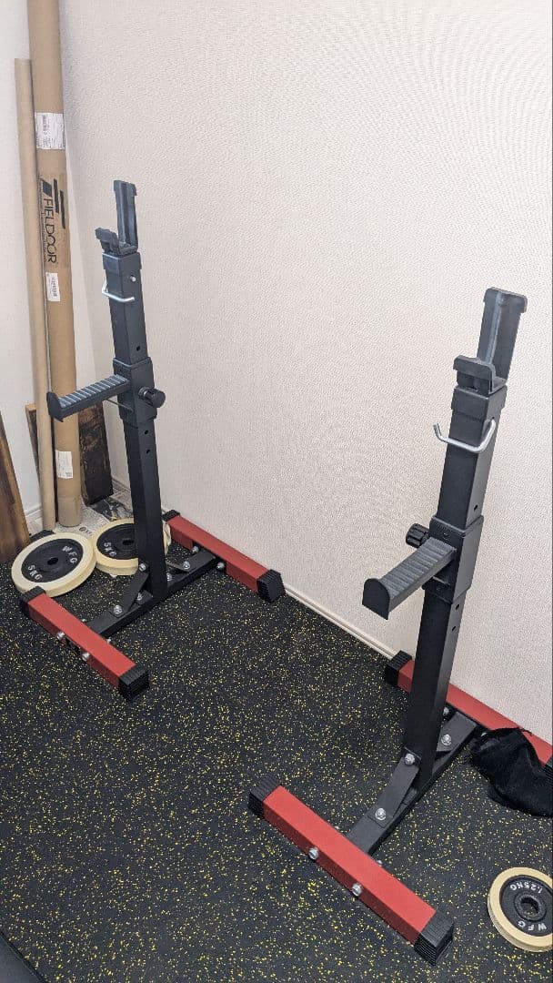 【武二】バーベルラック、バーベルパッド