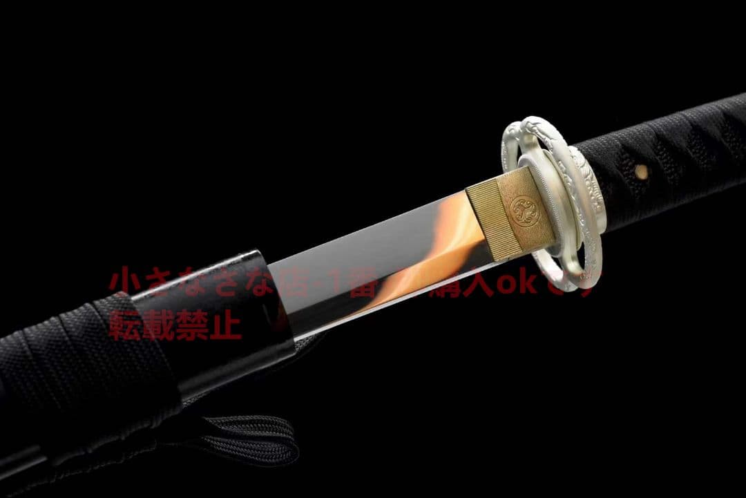 『銀竜武蔵』武具　刀装具　日本刀　模造刀 居合刀 高級 鑑賞用 美術刀