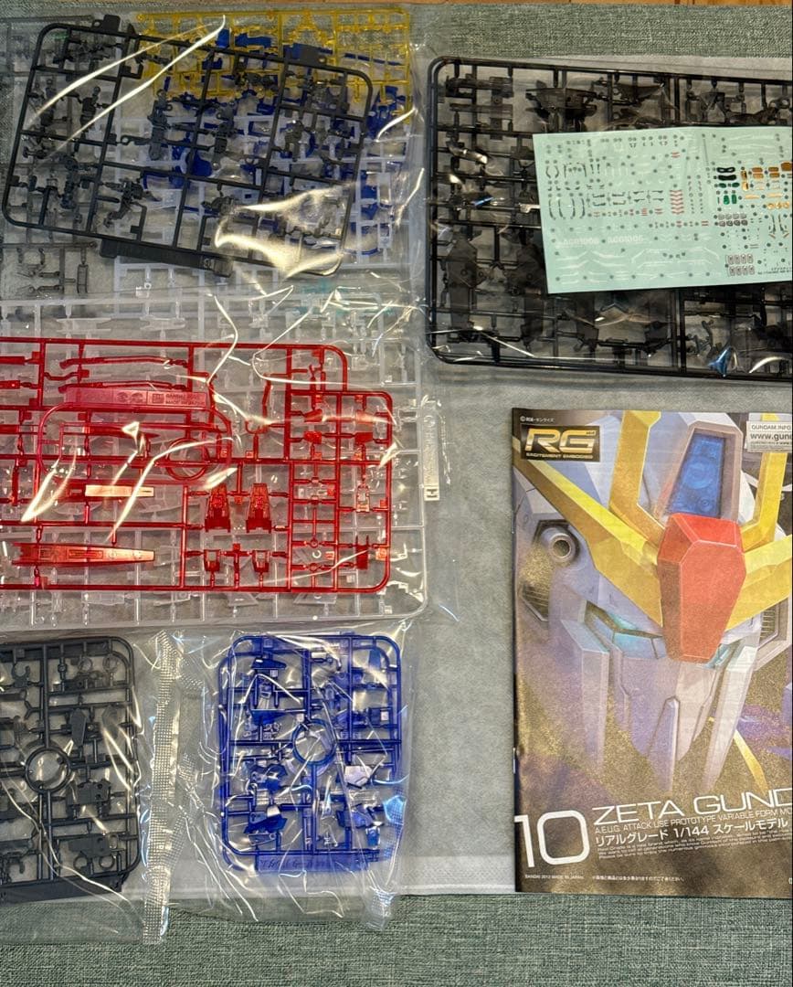 【新品】「ガンプラEXPO限定RG 1/144 MSZ-006 ゼータガンダム」