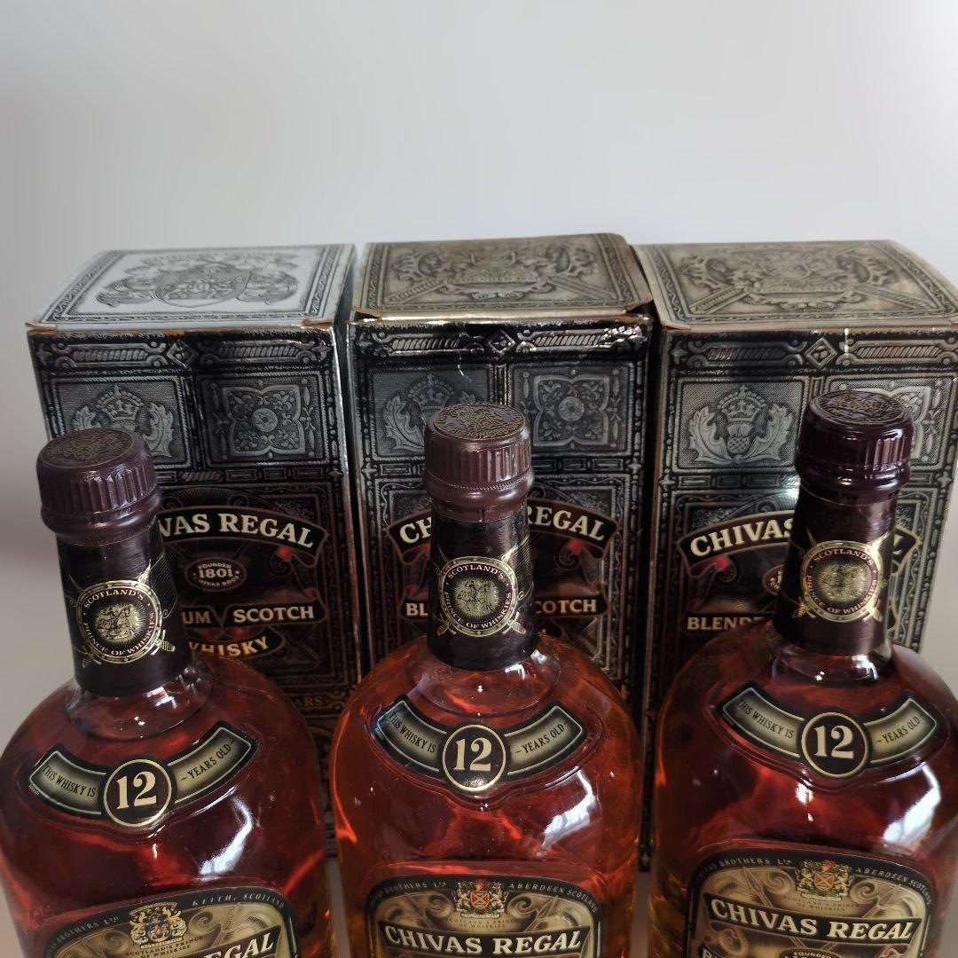 【1000ml×3本！】CHIVAS REGAL シーバスリーガル12年　未開栓