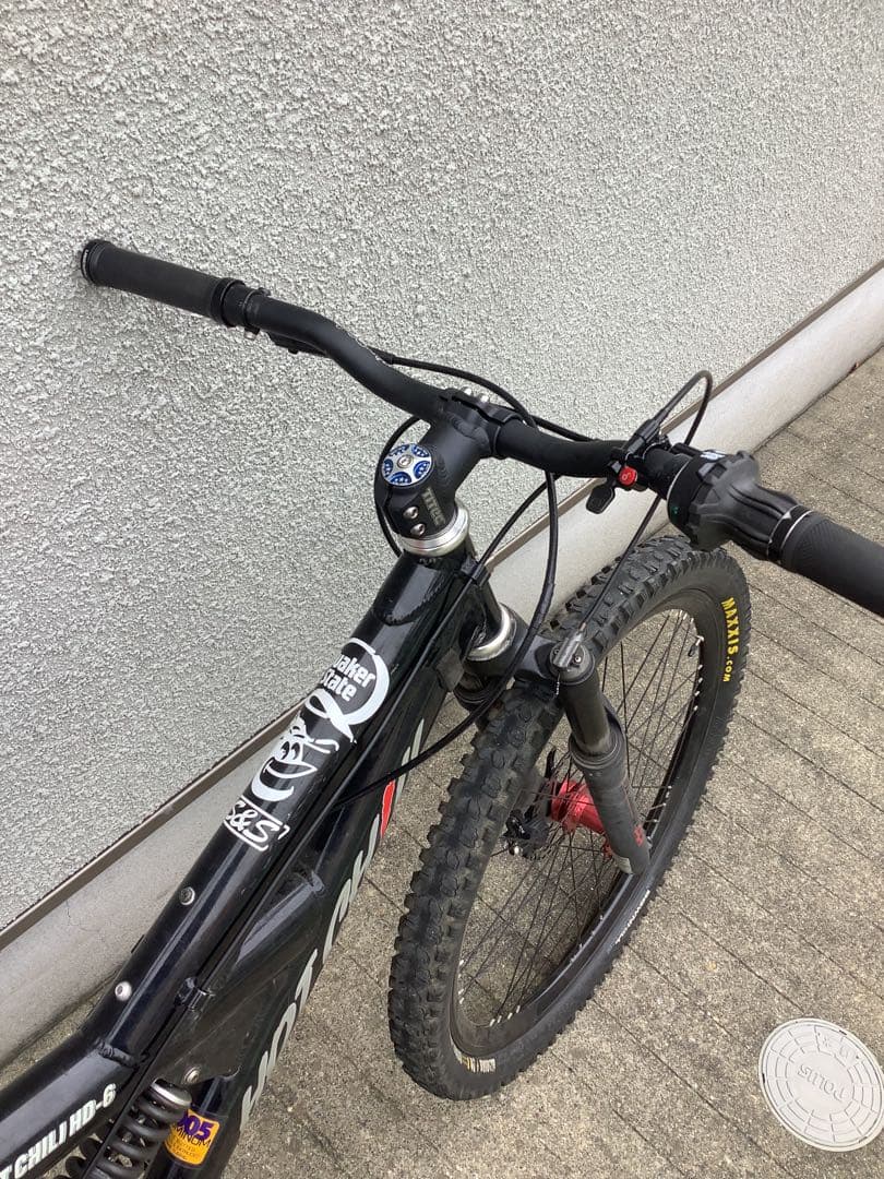 ホットチリDH-6 アルミフレーム hot chili マウンテンバイク 26