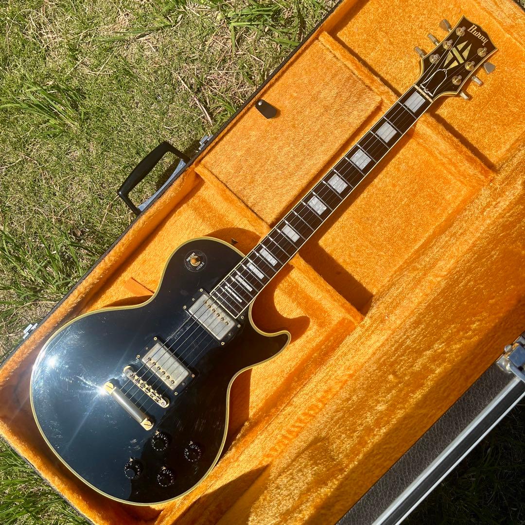 【日本製】Burny RLC-60 Les Paul custom 1980年代