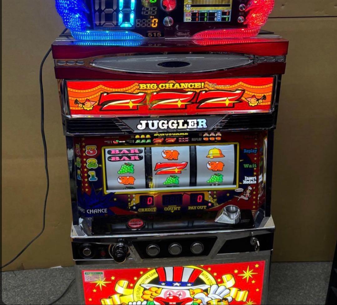 6号機 アイムジャグラー EX-TP 赤 実機 家庭用フルセット！