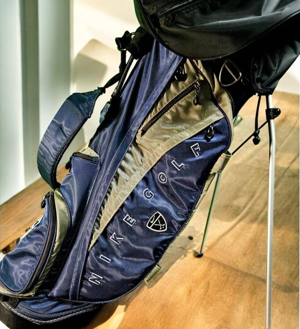 zzzz送料無料/Nike Golf 高級スタンドキャディバッグ ネイビー
