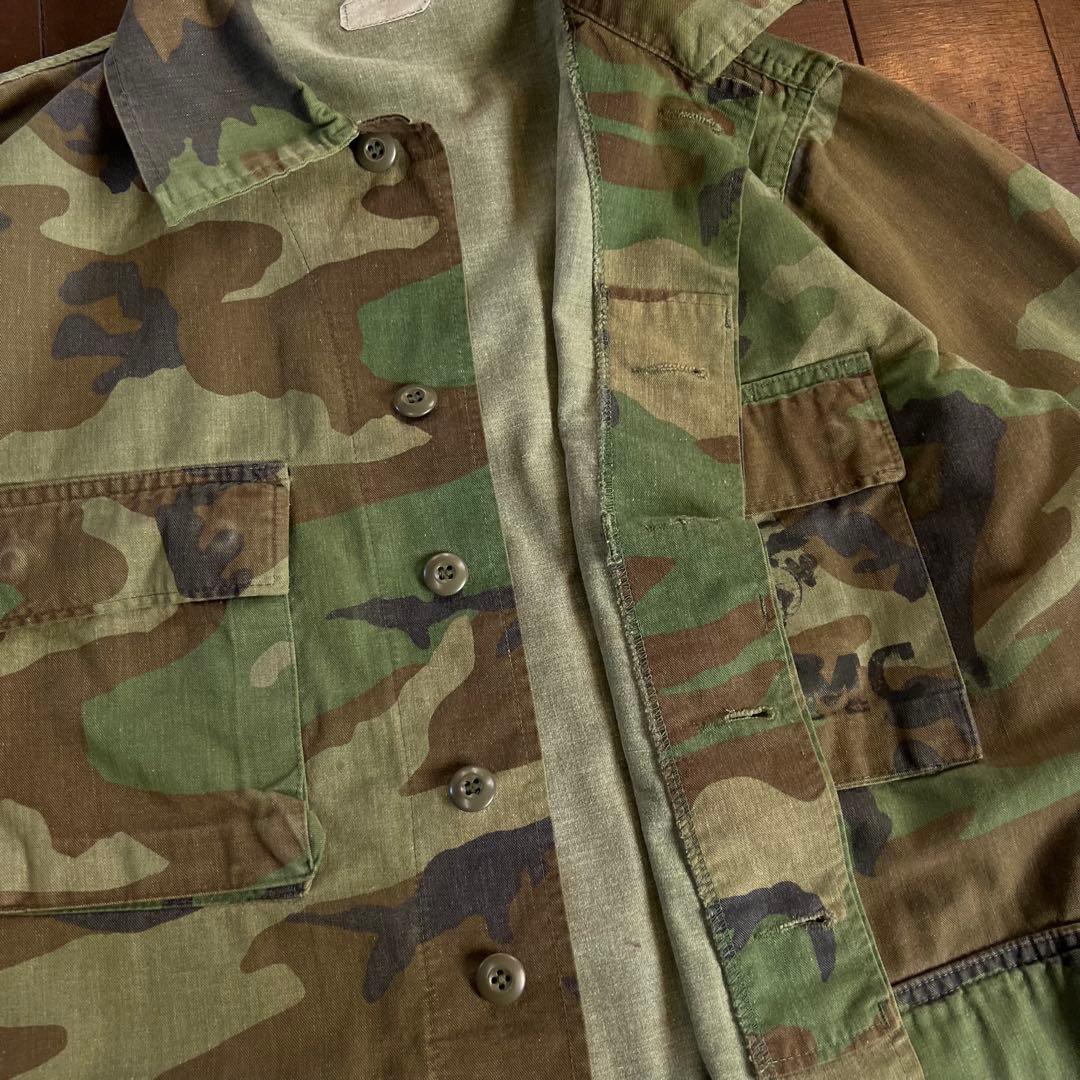 【USMC 米海兵隊】フィールドジャケット カモ 迷彩 米軍 NAVY
