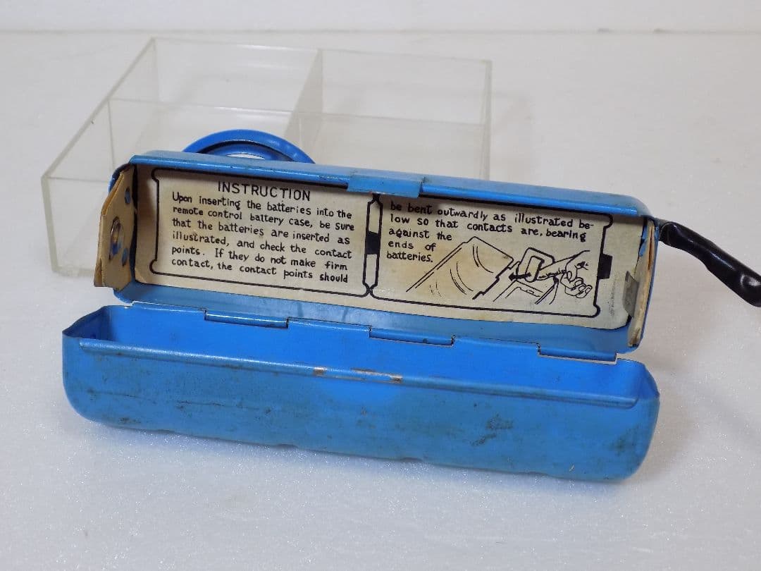 ブリキ　バンダイ リモコン【フォルクスワーゲン ビートル】動作品