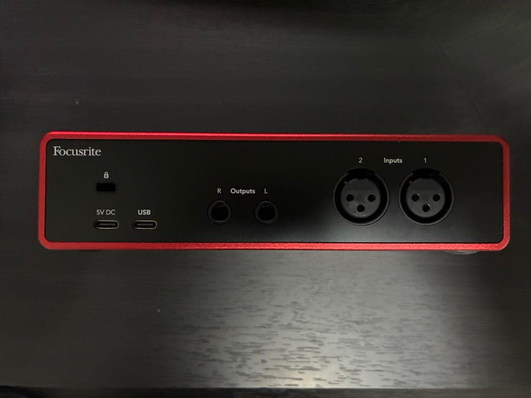 FOCUSRITE Scarlett 2i2 （gen.4）