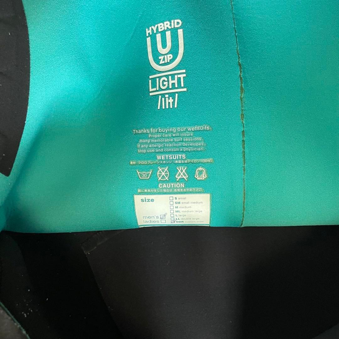 AXXE CLASSIC アックスHYBRID U-ZIP セミドライスーツ