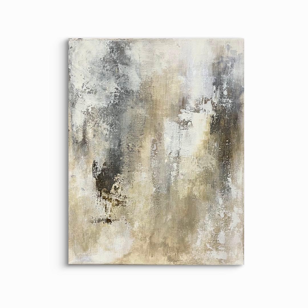 O's 168. F6 テクスチャーアート 絵画 インテリア ブラウン