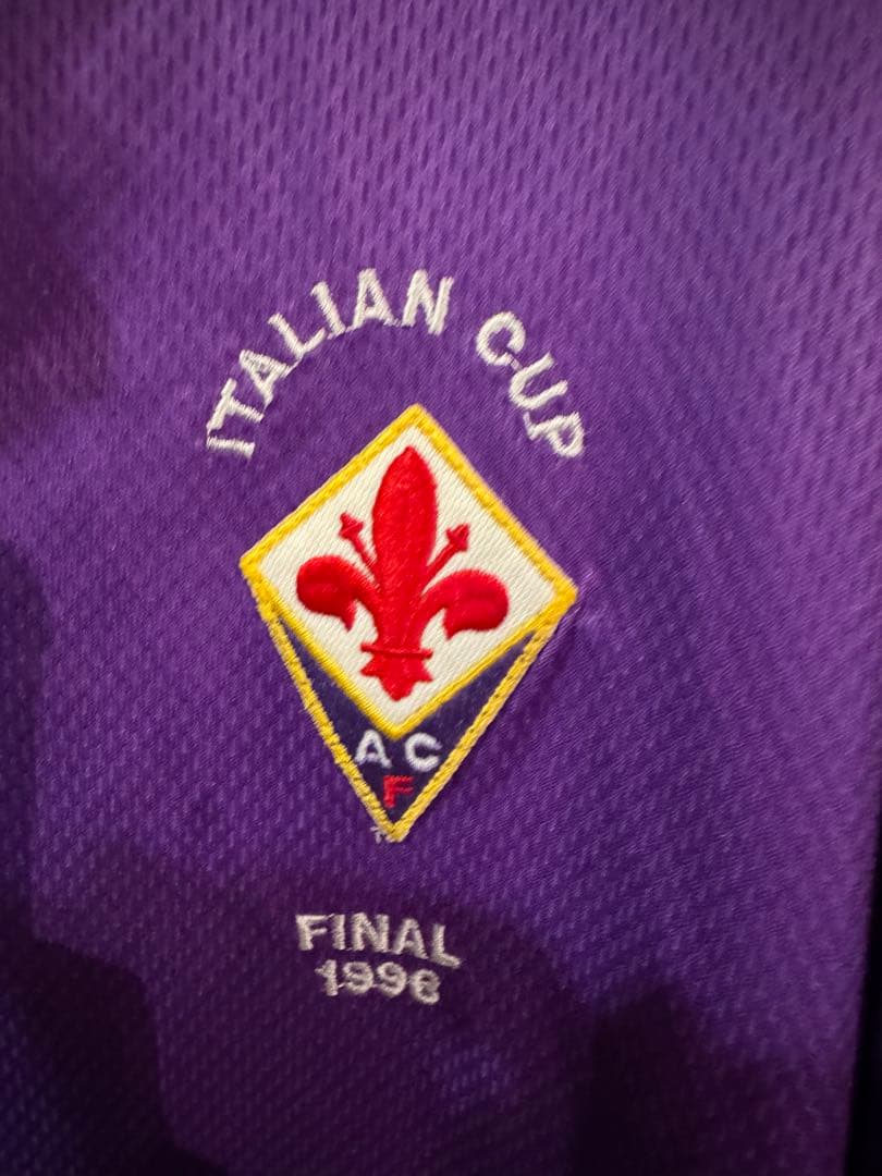 激レア ビンテージ フィオレンティーナ イタリアンカップ 決勝仕様 フットボール