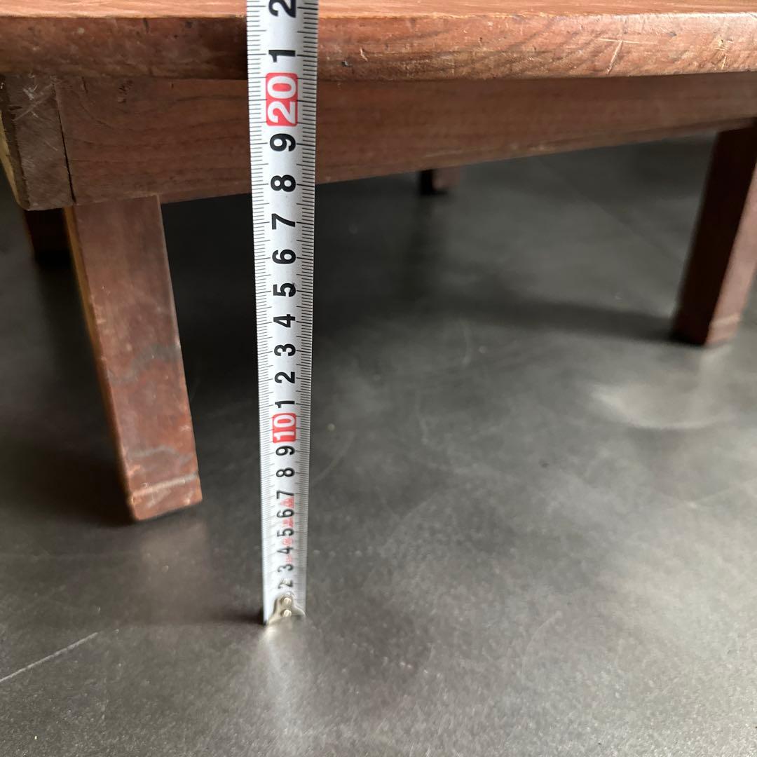 瞬間的お値下げ‼️ちゃぶ台　ラウンド木製テーブル