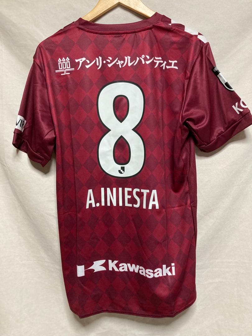 新品　ヴィッセル神戸 イニエスタ　サッカーシャツ21 2XL