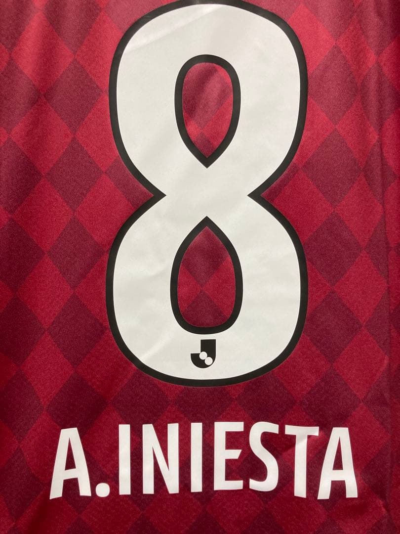 新品　ヴィッセル神戸 イニエスタ　サッカーシャツ21 2XL