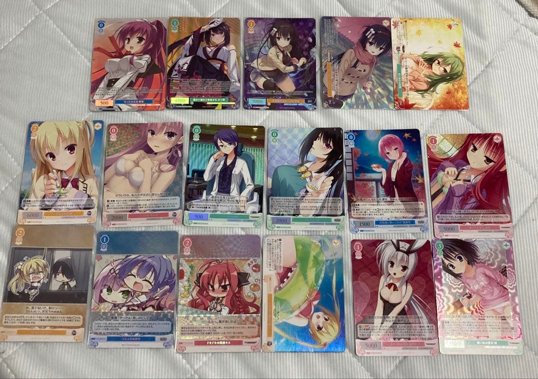 ヴァイスシュヴァルツロゼ　ゆずソフト RR以下４コン OFR•SRおまけ付き