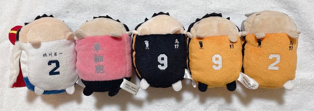 ハイキュー　のるきゃらマスコット　5点セット