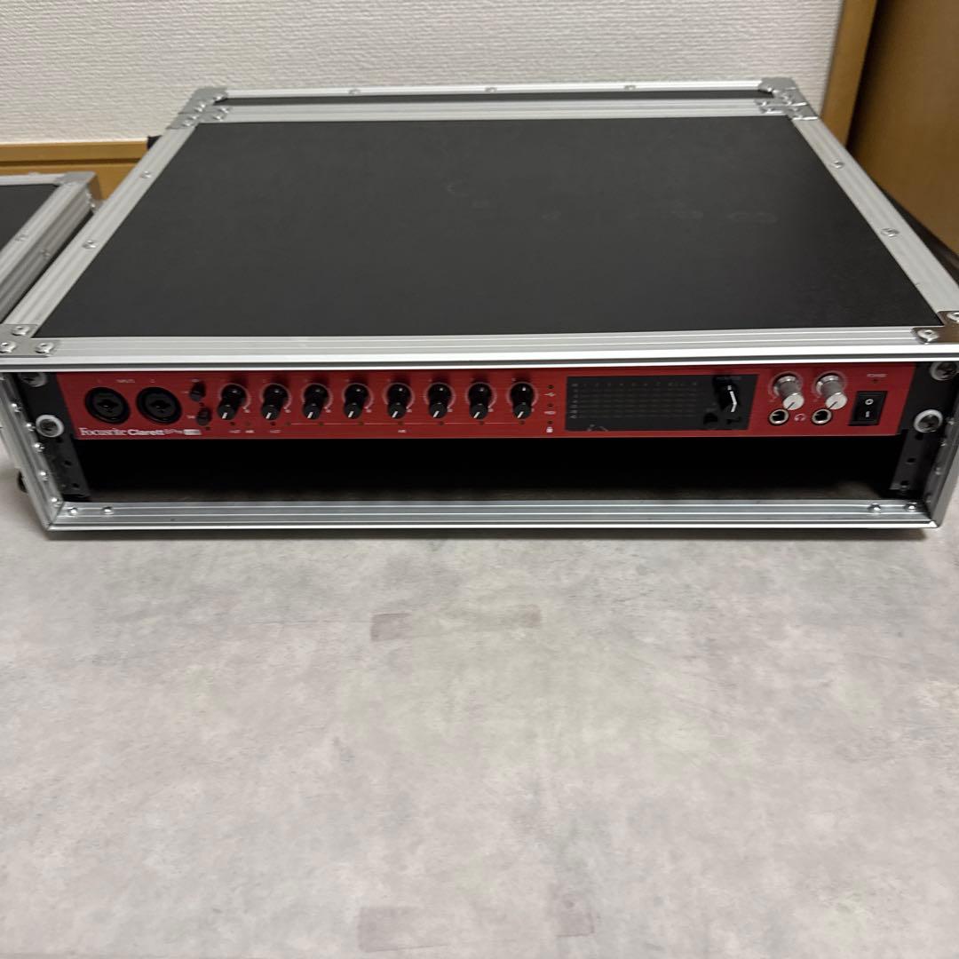 FOCUSRITE Clarett 8Pre USB ラックケース付き