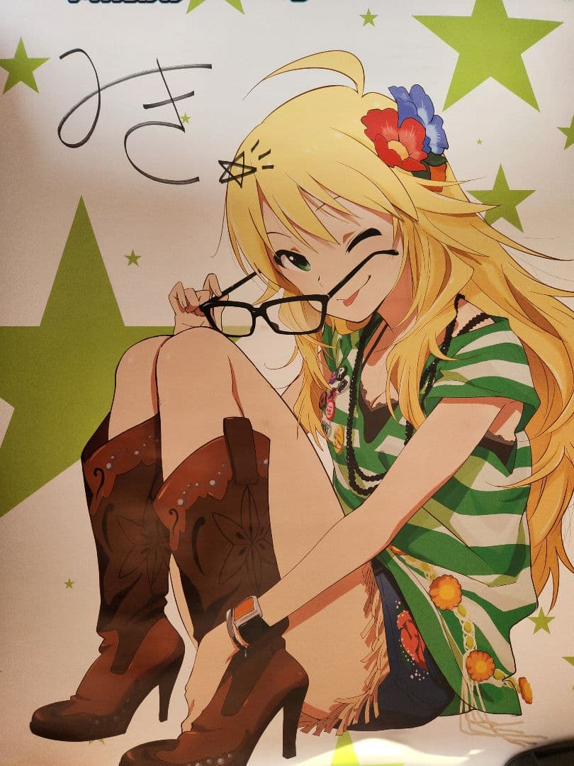 【希少】9枚複製サイン入　THE IDOLM@STER ポスターセット