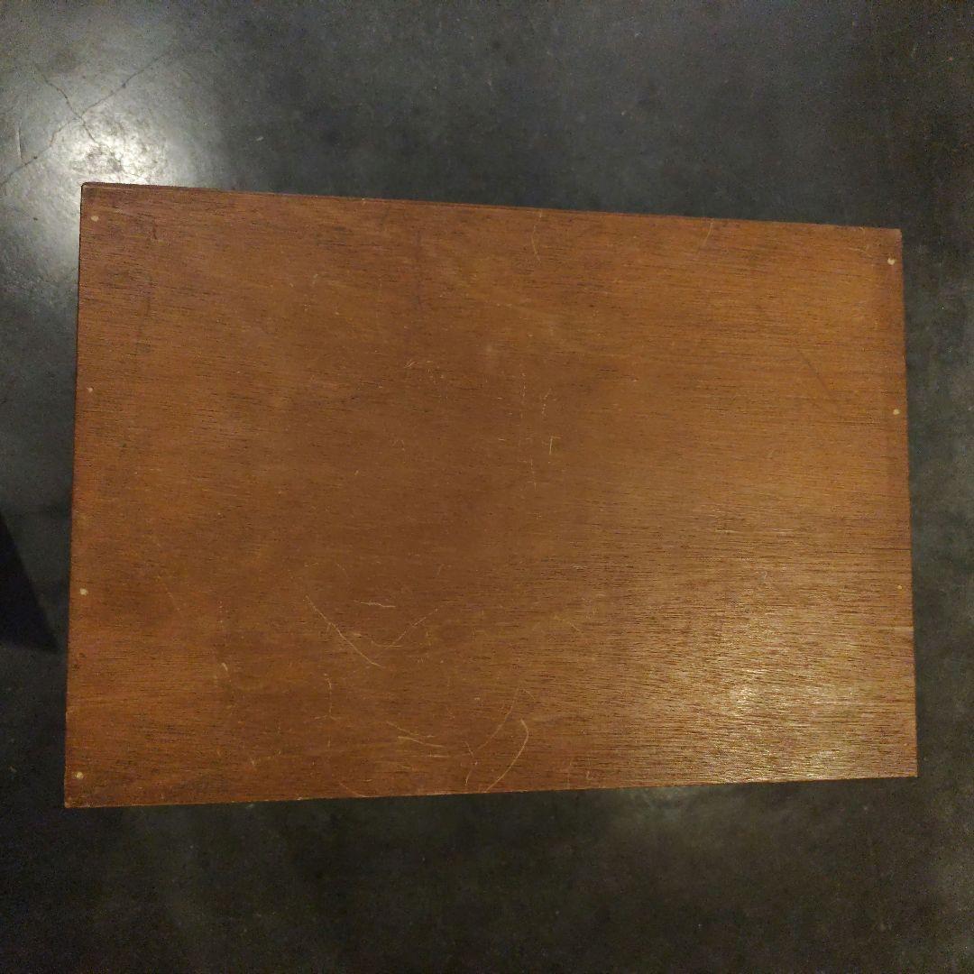 週末のみ値下げ☆　レトロ　木製　引き出し収納　アンティーク　ミシン糸　書類にも