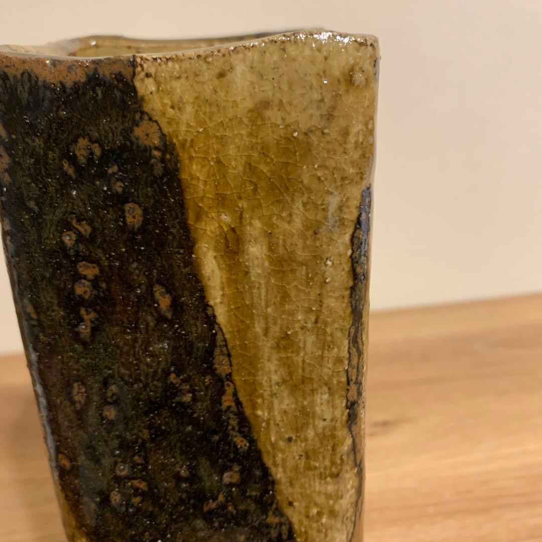 花入　常滑焼 名工 沢田昭邨　1客