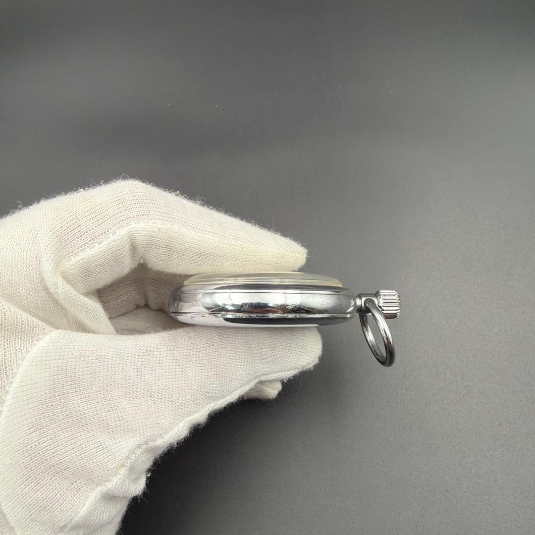 SEIKO 鉄道時計 懐中時計 手巻き 昭43 北 1117 国鉄 スモセコ