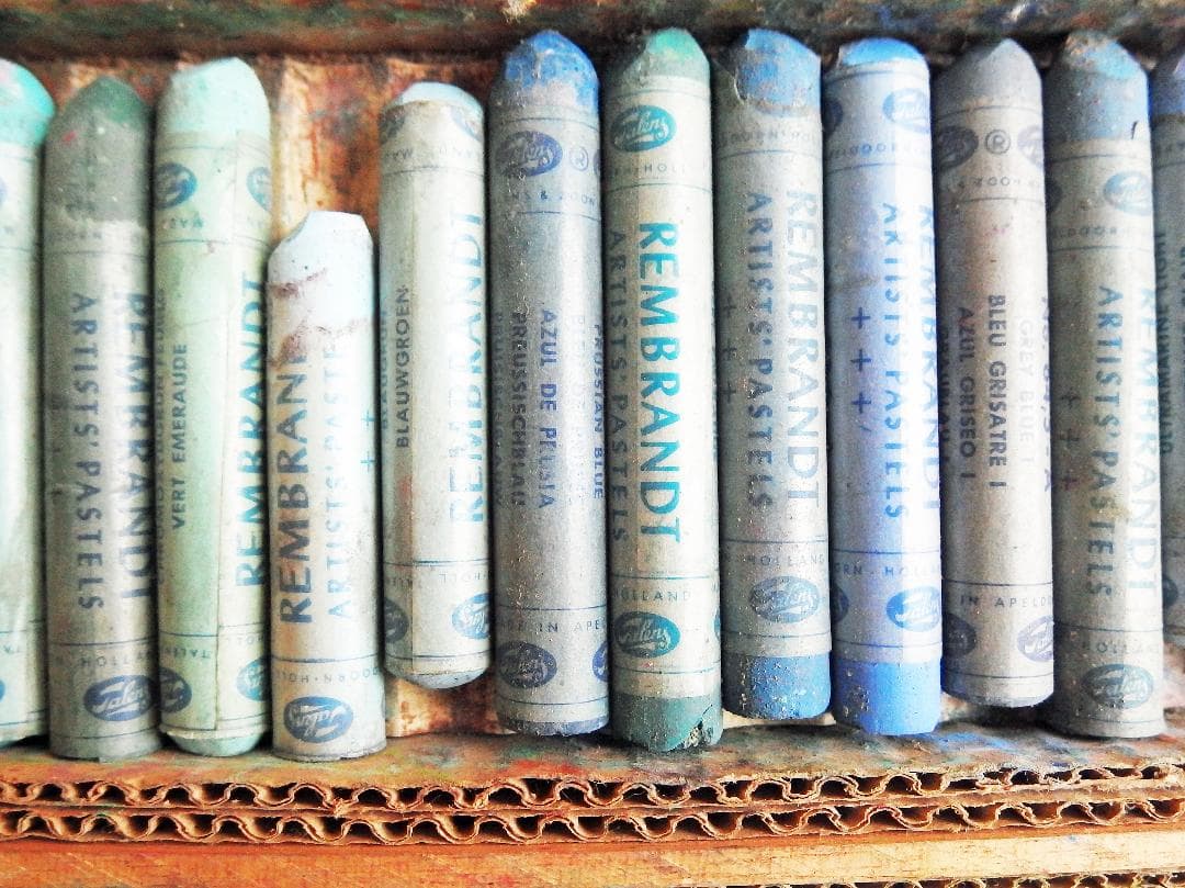 ターレンス レンブラント REMBRANDT ソフトパステル100本セット 中古