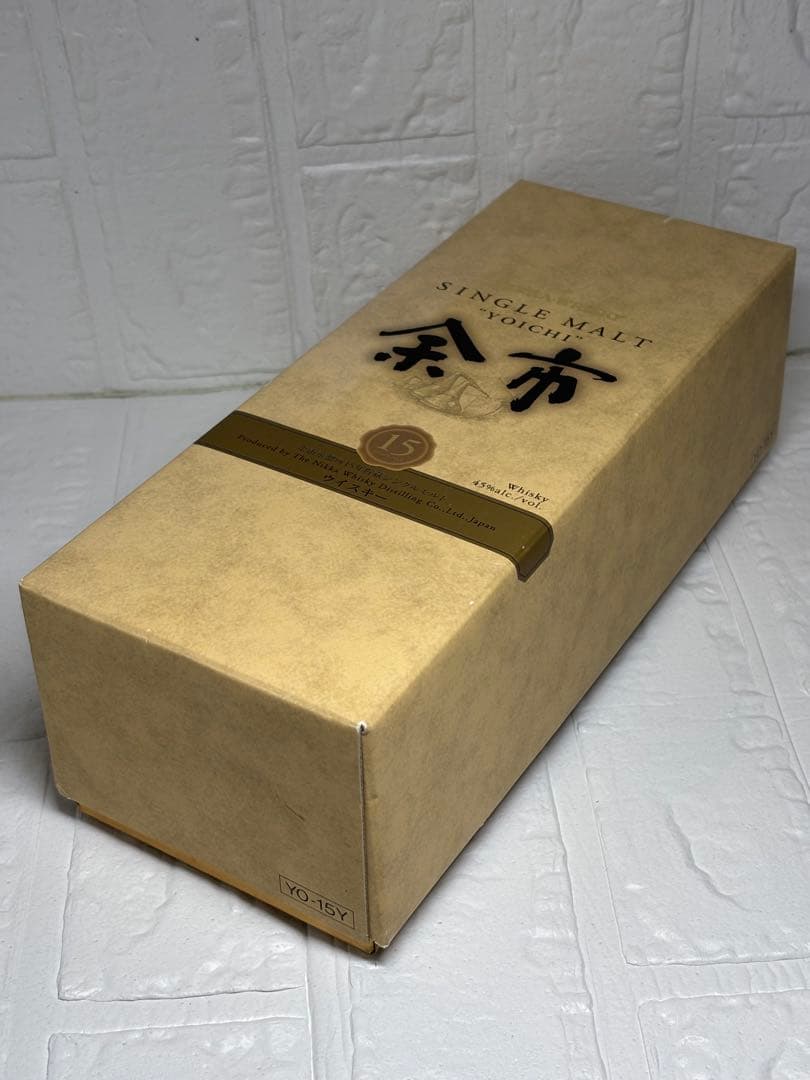 【未開栓】余市　15年　ニッカウヰスキー　700ml 45%